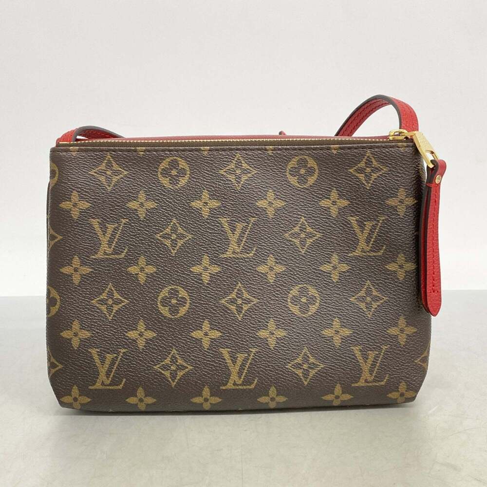 LOUIS VUITTON Brown Monogram Shoulder Bag - Picture 10 of 10